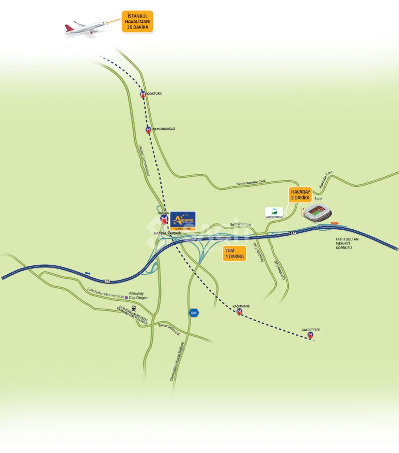 Çamlıvadi Avrupa Konutları 